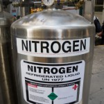 Refrigerated Liquid Nitrogen container